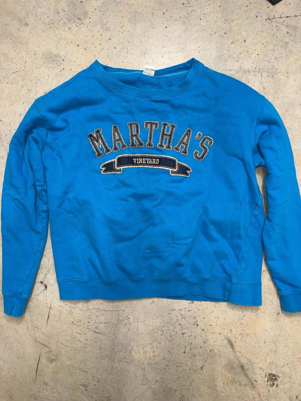 Dimco Apparel Martha's Vineyard Blue Crewneck Sweatshirt Size XXL